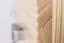Kommode Kiefer massiv Vollholz natur Columba 05 - Abmessung: 101 x 121 x 50 cm (H x B x T)