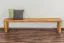 Bank Wooden Nature 132 Eiche massiv - 200 x 33 cm (L x B)