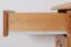 Schreibtisch Kiefer massiv Vollholz Erlefarben Pipilo 19 - Abmessungen: 78 x 182 x 54 cm (H x B x T)