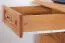 Schreibtisch Kiefer massiv Vollholz Erlefarben Pipilo 19 - Abmessungen: 78 x 182 x 54 cm (H x B x T)