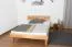 Futonbett / Massivholzbett Wooden Nature 01 Kernbuche geölt  - Liegefläche 140 x 200 cm