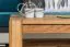 Beistelltisch Couchtisch Eiche Massivholz Farbe: Natur 50x105x65 cm