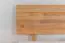 Jugendbett Wooden Nature 02 Kernbuche massiv geölt  - Liegefläche 100 x 200 cm (B x L) 