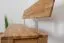 Bank Wooden Nature 135 Eiche massiv - 140 x 35 cm (L x B)