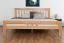 Jugendbett "Easy Premium Line" K8/1, 180 x 200 cm Buche Vollholz massiv Natur