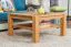 Wohnzimmertisch Kernbuche Massivholz Farbe: Natur 50x80x80 cm