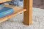 Wohnzimmertisch Kernbuche Massivholz Farbe: Natur 45x80x80 cm