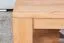 Beistelltisch Couchtisch Kernbuche Massivholz Farbe: Natur 45x80x80 cm