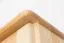 Schrank Massivholz natur 012 - Abmessung 190 x 90 x 60 cm (H x B x T)