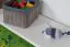Regal Kiefer massiv Vollholz weiß lackiert Junco 57B - 86 x 70 x 30 cm (H x B x T)