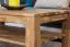 Wohnzimmertisch Eiche Massivholz Farbe: Natur 45x105x65 cm