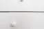 Kommode Kiefer massiv Vollholz weiß lackiert 021 - Abmessung 100 x 100 x 42 cm (H x B x T)