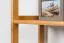 Regal Kiefer massiv Vollholz Erlefarben Junco 56B - 125 x 70 x 30 cm (H x B x T)