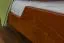 Kinderbett / Jugendbett "Easy Premium Line" K1/2n, Buche Vollholz massiv kirschrot lackiert - Liegefläche: 90 x 190 cm