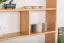 Regal "Easy Möbel" S12, Buche Vollholz massiv Natur - 167 x 174 x 20 cm (H x B x T)