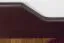 Holzbett Buche 120 x 200 cm Schokobraun