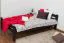 Holzbett Buche 120 x 200 cm Schokobraun