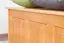 Truhe Holztruhe Kiefer massiv Vollholz Erlefarben 180 – 50 x 120 x 48 cm (H x B x T), Sitztruhe