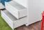 Weißer Massivholz Kleiderschrank