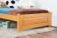 Kinderbett / Jugendbett Kiefer massiv Vollholz Erlefarben 78, inkl. Lattenrost - 100 x 200 cm
