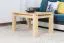Kiefer Couchtisch massiv