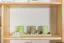 Bücherregal - 100 cm breit, Kiefer Holz-Massiv, Farbe: Natur