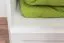 Kleiderschrank Kiefer Vollholz massiv weiß lackiert 001 - Abmessung 190 x 47 x 60 cm (H x B x T) 