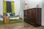 Kommode Kiefer massiv Vollholz Nussfarben 007 - Abmessung 100 x 150 x 45 cm  (H x B x T)