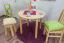 Holztisch Tisch 90x90 cm Kiefer massiv, Farbe: Natur