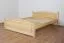 Bettgestell Kiefer 160 x 200 cm Natur