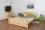 Bettgestell Kiefer 160 x 200 cm Natur