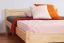Kinderbett / Jugendbett Kiefer massiv Vollholz natur 85, inkl. Lattenrost - 140 x 200 cm (B x L)