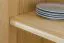 Vitrinenschrank Kiefer natur