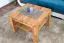 Wohnzimmertisch Eiche Massivholz Farbe: Natur 45x65x65 cm