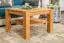 Wohnzimmertisch Buche Massivholz Farbe: Natur 50x65x65 cm