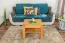 Wohnzimmertisch Buche Massivholz Farbe: Natur 50x65x65 cm
