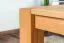 Wohnzimmertisch Buche Massivholz Farbe: Natur 50x65x65 cm