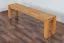 Bank Wooden Nature 132 Kernbuche massiv - 160 x 33 cm (L x B)