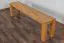 Bank Wooden Nature 132 Kernbuche massiv - 160 x 33 cm (L x B)