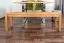 Bank Wooden Nature 134 Kernbuche massiv - 140 x 33 cm (L x B)