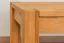 Bank Wooden Nature 134 Kernbuche massiv - 120 x 33 cm (L x B)