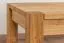 Bank Wooden Nature 134 Eiche massiv - 120 x 33 cm (L x B)