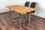 Esstisch Wooden Nature 414 Kernbuche massiv geölt, Tischplatte rustikal - 160 x 90 cm (B x T)