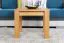 Couchtisch Kiefer massiv Vollholz Erlefarben Junco 485 – Abmessung: 60 x 60 x 50 cm (B x T x H)