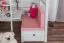 Sitzkissen 2er-Set für Kinderbett / Etagenbett / Funktionsbett Tim - Farbe: Rosa