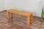 Bank Wooden Nature 133 Kernbuche massiv - 120 x 33 cm (L x B)