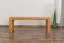 Bank Wooden Nature 133 Kernbuche massiv - 120 x 33 cm (L x B)