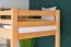 Stockbett 90 x 200 cm für Erwachsene "Easy Premium Line" K17/n, Höhe 174 cm, Buche massiv Natur lackiert, teilbar, großer Abstand zwischen den Betten