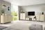 Wohnzimmer Set A | 4-teilig | Farbe: Eiche Mavelie / Macadamia | Push-to-open Funktion | Beine aus Metall | 3 Kommoden | 1 TV-Unterschrank | ABS-Kanten