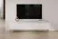 Wohnzimmer - Set D Sloughia | 3-teilig | Weiß | Griffe & Beine: Metall | Schminktisch | TV-Unterschrank | Kommode | Lamellen Front | modernes Design